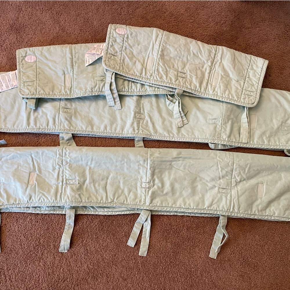 Babee Talk 100% Organic Cotton Crib rail covers